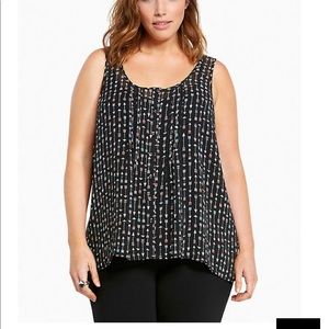 TORRID Brand - Arrow Print Tank Top - Size 3